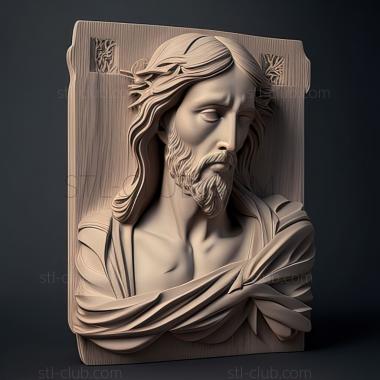 3D model st jesus (STL)